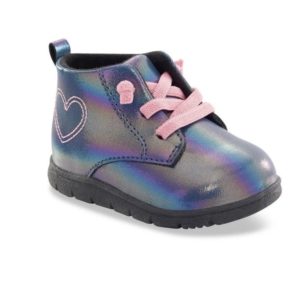 NEW Carter's Just One You Toddler Girls' First Walker Kyrie Boots - 3 months